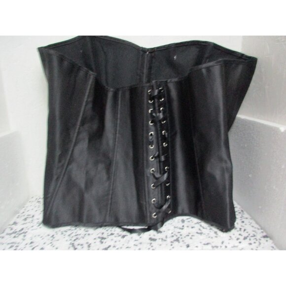 Adore Me Women's  Contour Boned Corset Black/White Size 4XNWOT !! - Picture 2 of 2